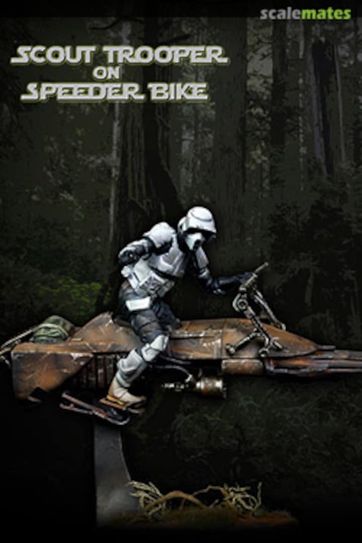 Boxart Scout Trooper on Speeder Bike KSTS002 Knight Models Boxart Scout Trooper on Speeder Bike KSTS002 Knight Models