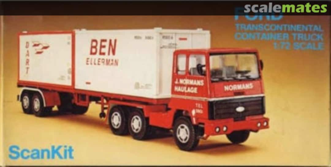 Boxart Ford Transcontinental Container Truck 2002 ScanKit Boxart Ford Transcontinental Container Truck 2002 ScanKit