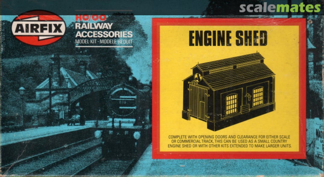Boxart Engine Shed 03617-1 Airfix Boxart Engine Shed 03617-1 Airfix