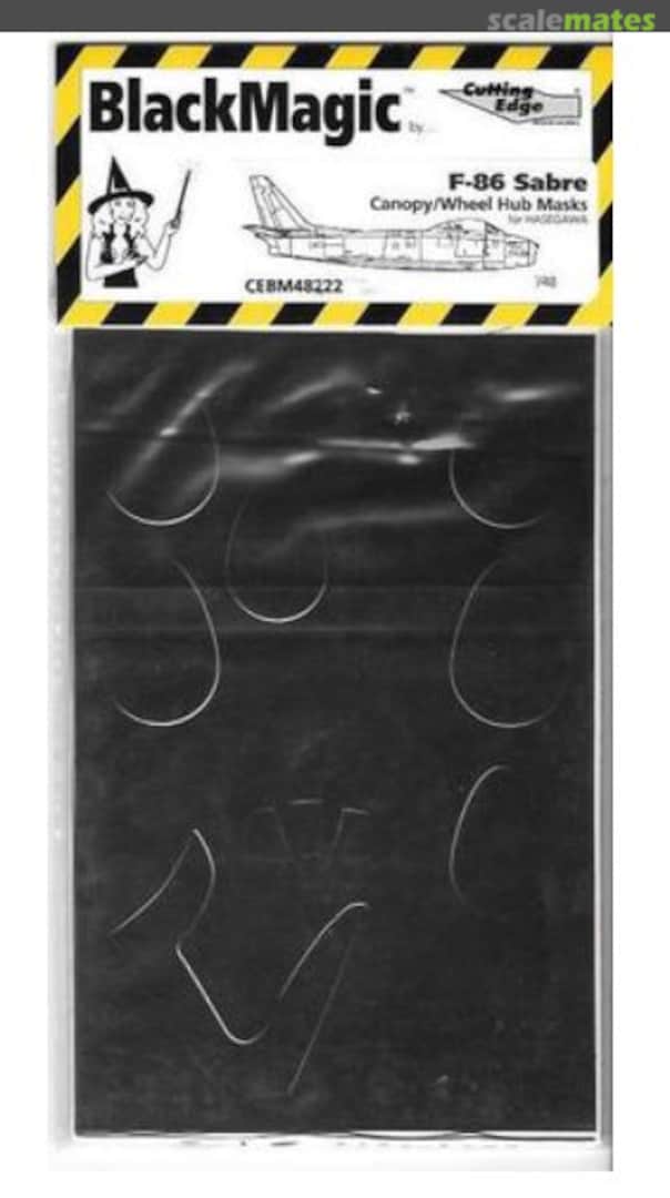 Boxart F-86F Canopy & Wheel Hub Masks CEBM48222 Cutting Edge Modelworks Boxart F-86F Canopy & Wheel Hub Masks CEBM48222 Cutting Edge Modelworks