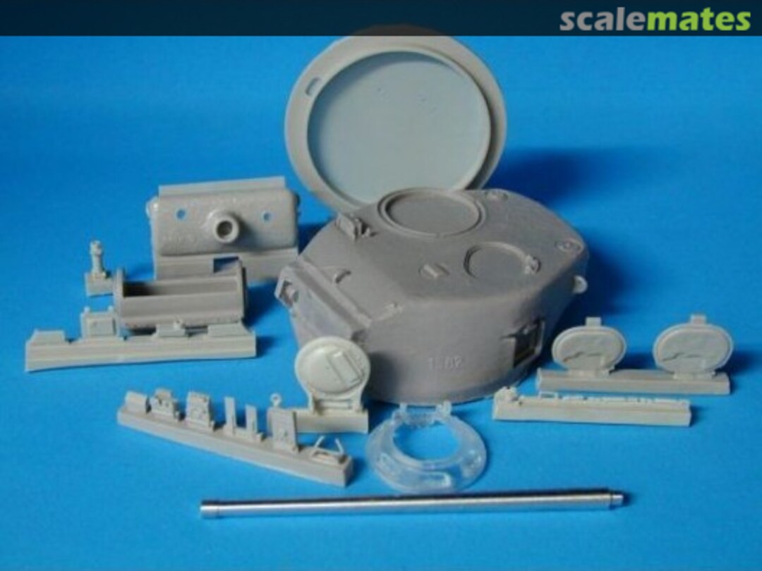 Boxart Sherman T-23 Turret/Oval Hatch TWS0014 Tank Workshop