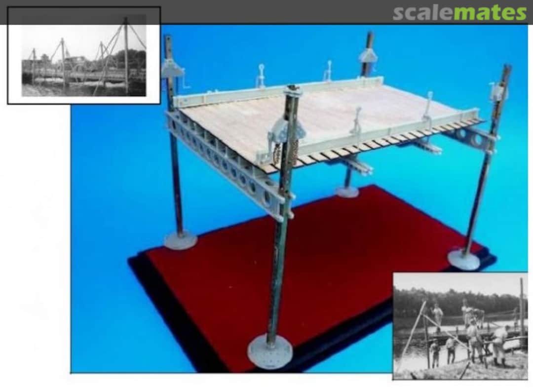 Boxart WW2 German Trestle Bridge Section UM 123 U-Models Boxart WW2 German Trestle Bridge Section UM 123 U-Models