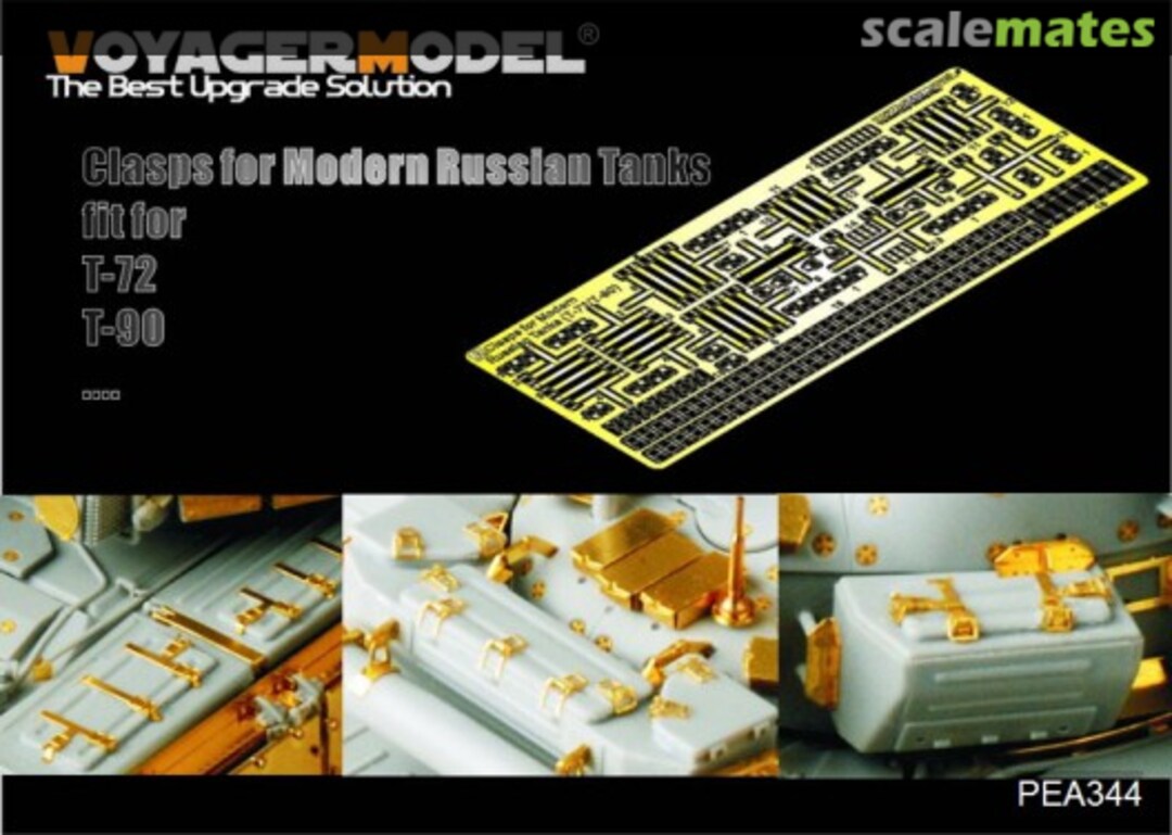 Boxart Clasps for Modern Russian Tanks T-72/T-90 (for All) PEA344 Voyager Model Boxart Clasps for Modern Russian Tanks T-72/T-90 (for All) PEA344 Voyager Model