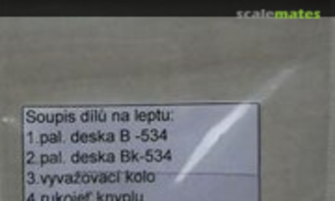 1:72 Vacu Canopy Avia B-534 + PE set (RSMOD) (AP modely APV 72001) APV 72001