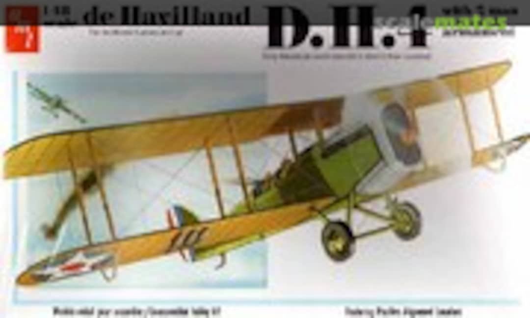 1:48 de Havilland D.H.4 with 2 man crew & armament (AMT T646) T646