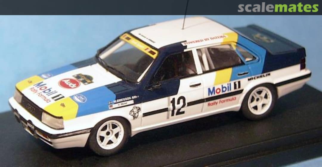 Boxart Audi 90 quattro Gr.A K156 Scala 43 Boxart Audi 90 quattro Gr.A K156 Scala 43