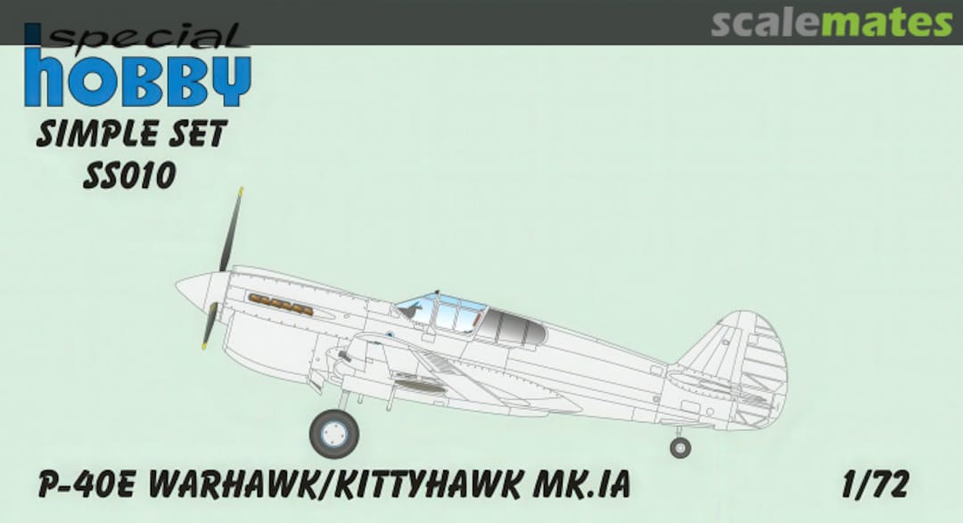Boxart P-40E Warhawk/Kittyhawk Mk.IA SS010 Special Hobby Boxart P-40E Warhawk/Kittyhawk Mk.IA SS010 Special Hobby