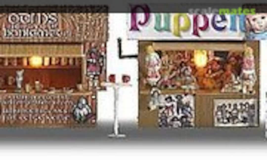 2 Weihnachtsbuden mit Zubehör (Busch 1060)