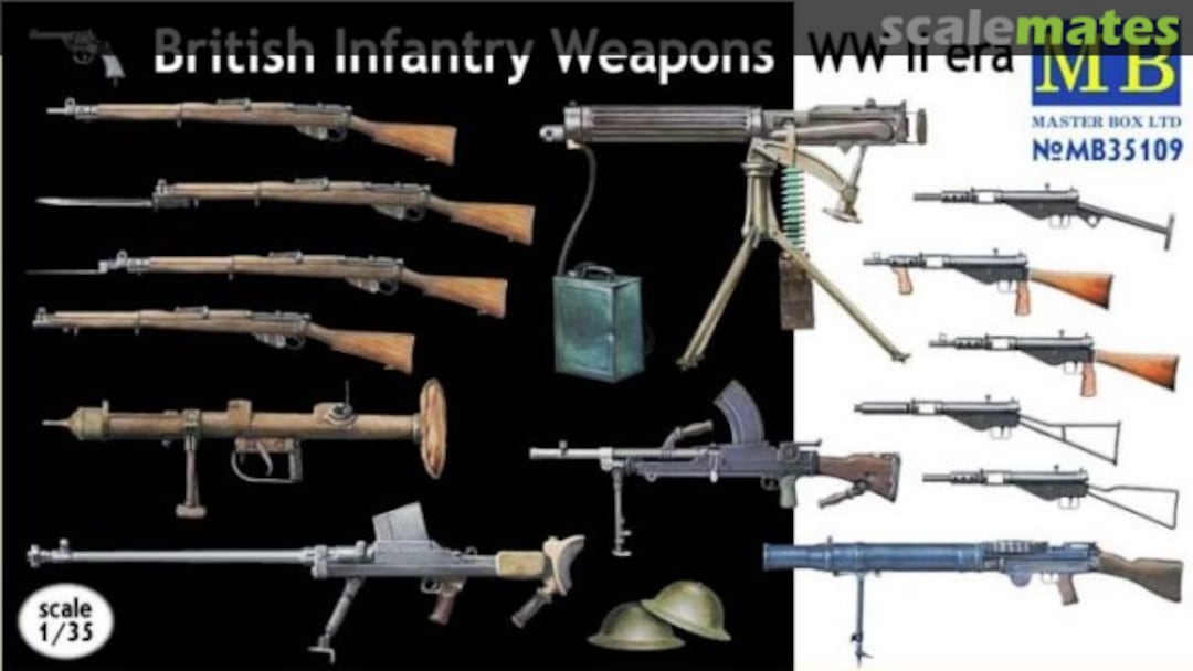 Boxart British Infantry Weapons MB35109 Master Box Boxart British Infantry Weapons MB35109 Master Box