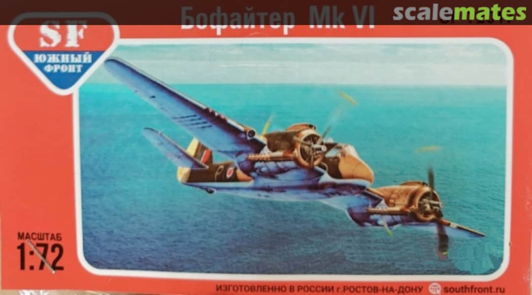 Boxart Бофайтер Mk.6 SF-72017 South Front Boxart Бофайтер Mk.6 SF-72017 South Front
