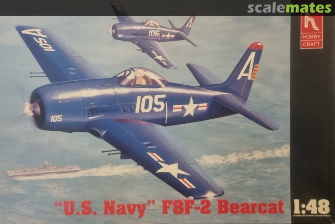Boxart "U.S. Navy" F8F-2 Bearcat HC1443 Hobbycraft Boxart "U.S. Navy" F8F-2 Bearcat HC1443 Hobbycraft