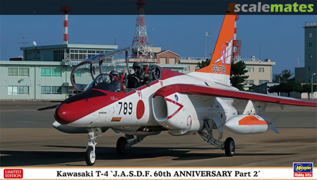 Boxart Kawasaki T-4 `J.A.S.D.F. 60th Anniversary Part 2´ 02142 Hasegawa Boxart Kawasaki T-4 `J.A.S.D.F. 60th Anniversary Part 2´ 02142 Hasegawa