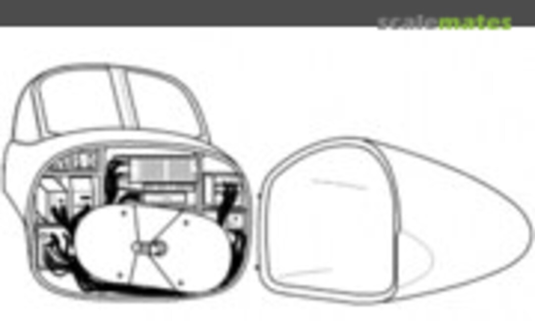 1:72 Kamov Ka52 "Alligator" Radar system "Arbalet" (HELI Resin Kits TC72009) TC72009