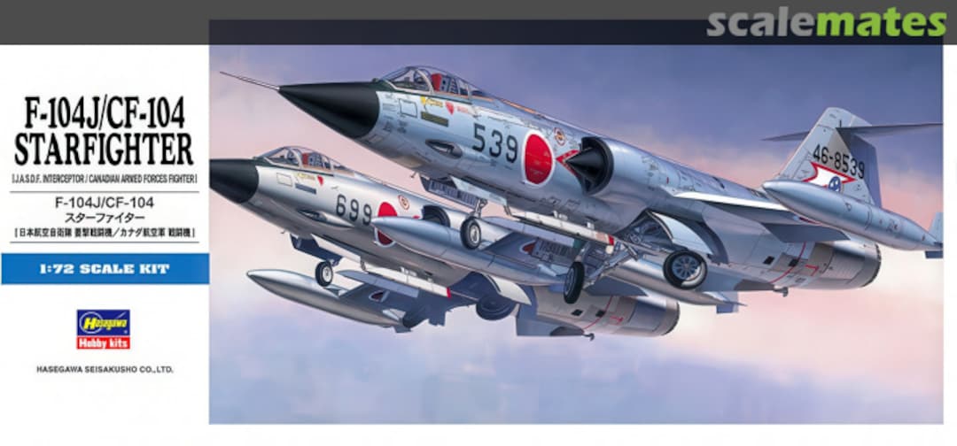 Boxart F-104J/CF-104 Starfighter 00446 Hasegawa Boxart F-104J/CF-104 Starfighter 00446 Hasegawa