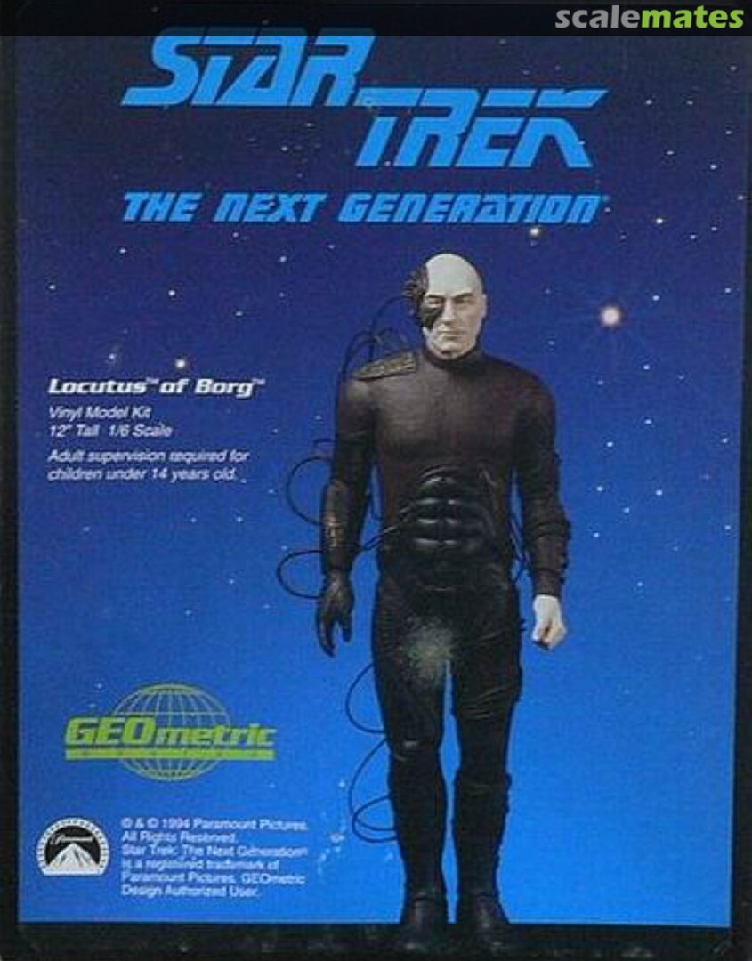 Boxart Locutus of Borg VST09 Geometric Design Boxart Locutus of Borg VST09 Geometric Design