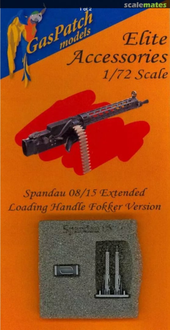Boxart Spandau 08/15 Extended Loading Handle 19-72199 GasPatch Models Boxart Spandau 08/15 Extended Loading Handle 19-72199 GasPatch Models