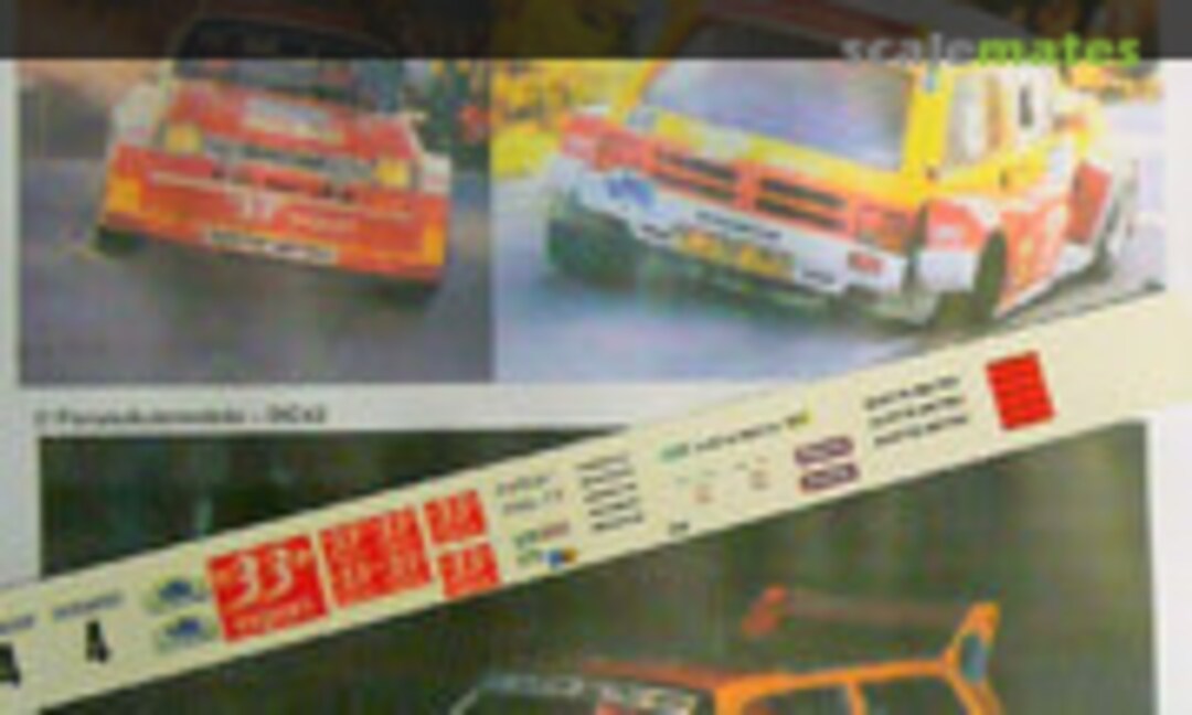 1:43 MG Metro 6R4 (C206 JMB) "33 export" (Miniature Cevenole DA43-036) DA43-036