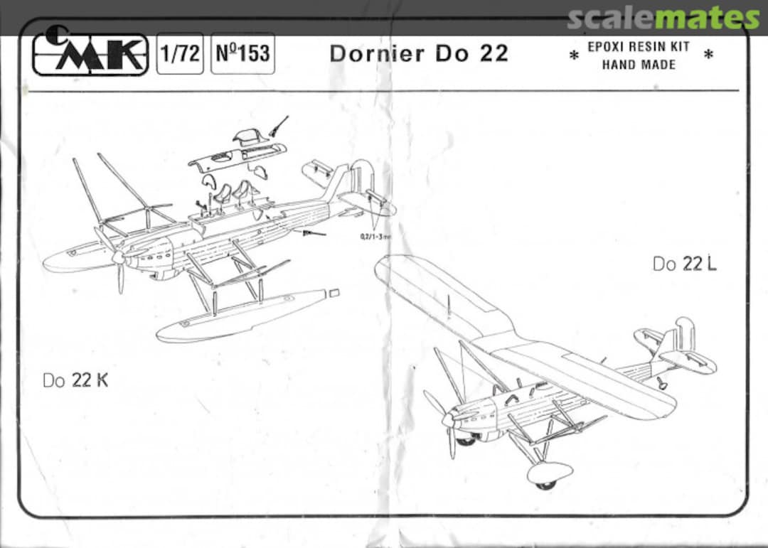 Boxart Dornier Do 22K and L 153 CMK