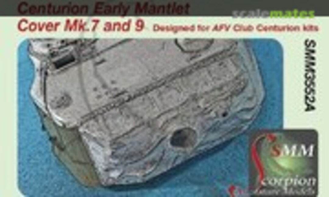 1:35 Centurion Early Mantlet Cover Mk.7 and 9 (Scorpion Miniature Models SMM3552A) SMM3552A