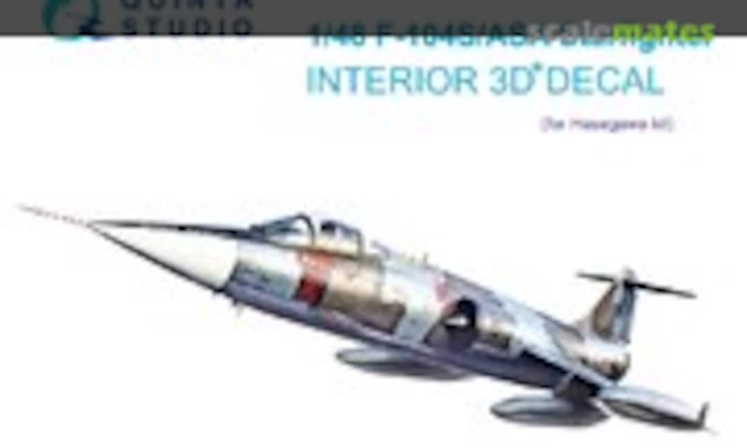 1:48 F-104S/ASA Starfighter interior 3D decal (Quinta Studio QD48151) QD48151