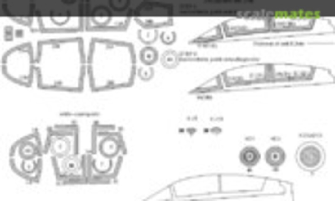 1:48 MiG-29K EXPERT kabuki masks (New Ware NWAM1178) NWAM1178