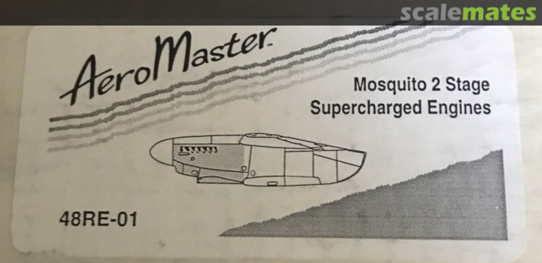 Boxart Mosquito 2 Stage Supercharged Engines 48RE-01 AeroMaster