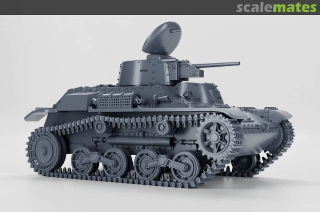 Boxart Tankette Type 97 Te-Ke - late type - open hatch 72011916 EMP3d Boxart Tankette Type 97 Te-Ke - late type - open hatch 72011916 EMP3d