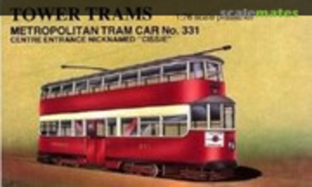 1:76 Metropolitan Tram Car No. 331 (Tower Models )