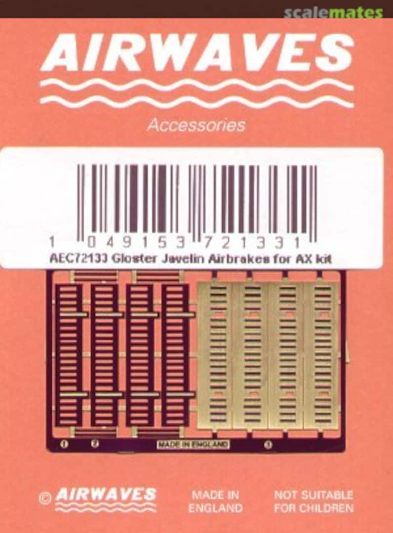 Boxart Gloster Javelin Airbrakes AEC72133 Airwaves