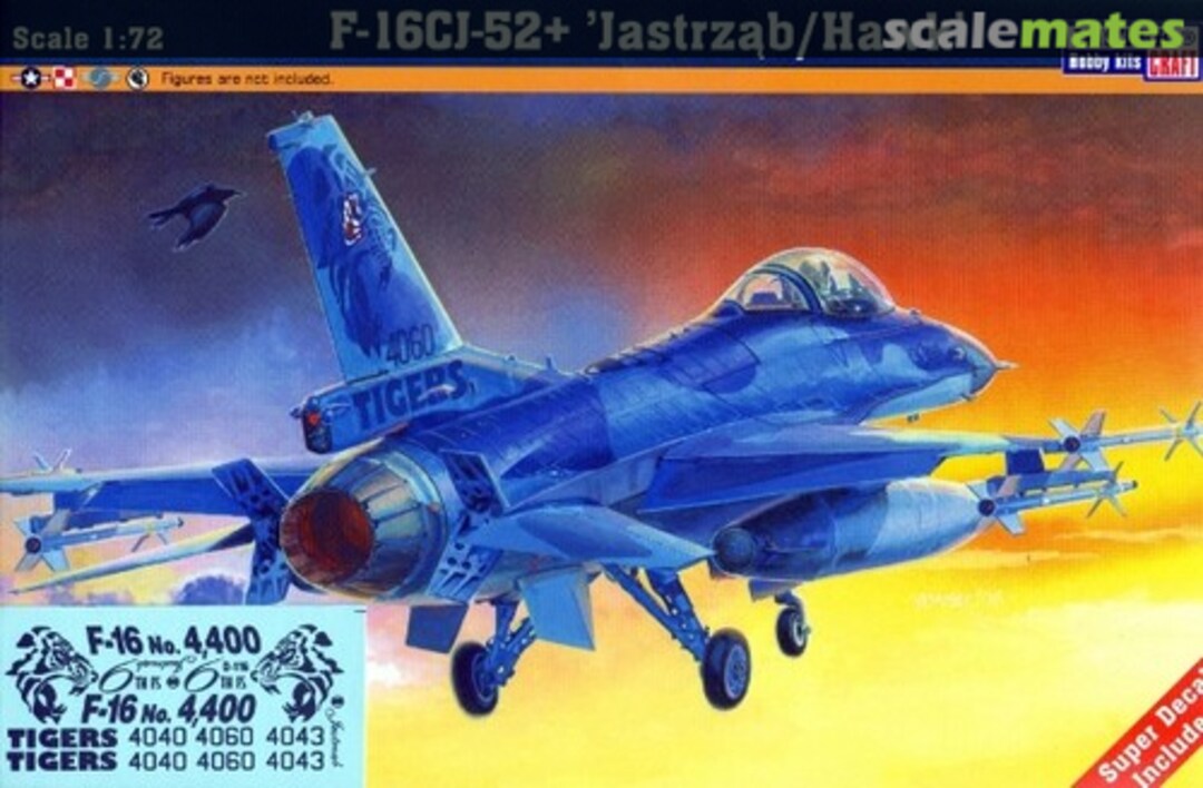 Boxart F-16CJ-52+ 'Jastrząb/Hawk' D-116 MisterCraft Boxart F-16CJ-52+ 'Jastrząb/Hawk' D-116 MisterCraft