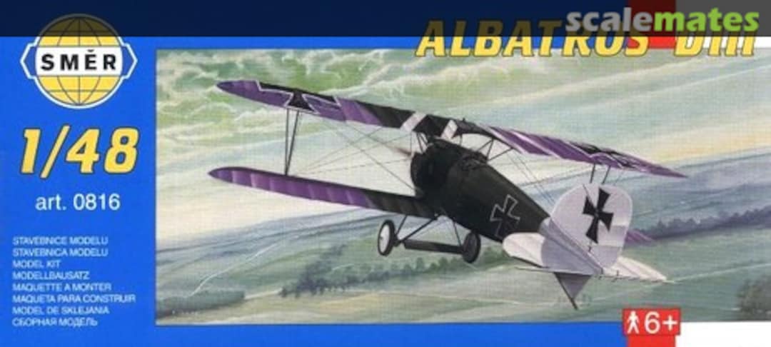 Boxart Albatros DIII 0816 Směr Boxart Albatros DIII 0816 Směr