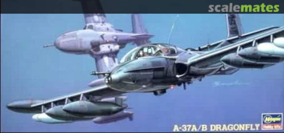 Boxart A-37A/B Dragonfly 02513 Hasegawa