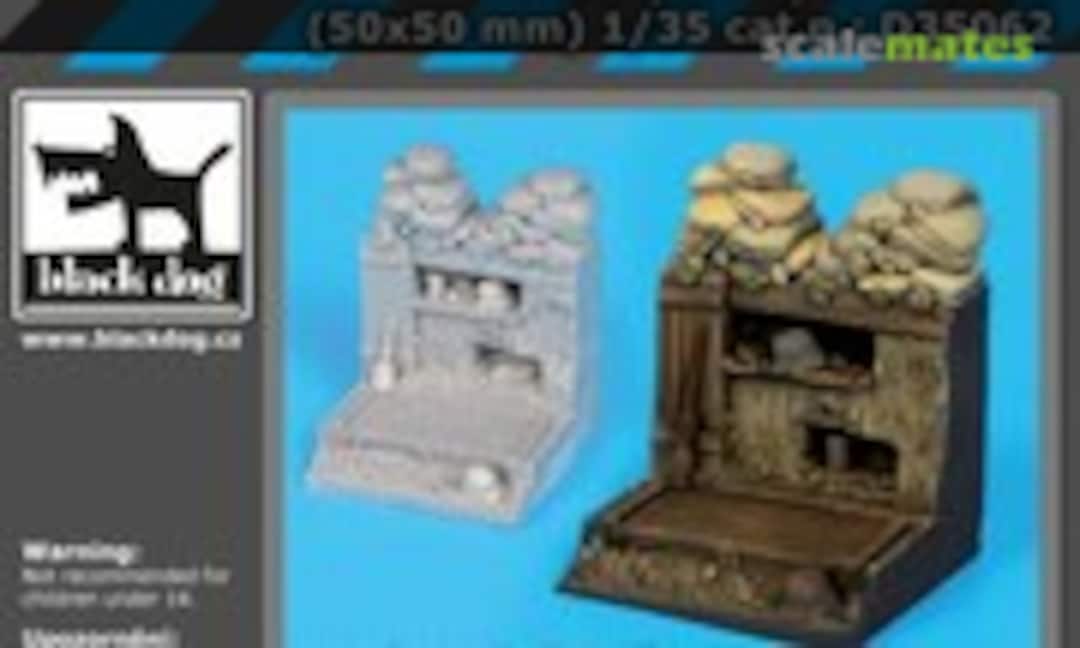 1:35 Trench (WWI) N.2 base (Black Dog D35062)