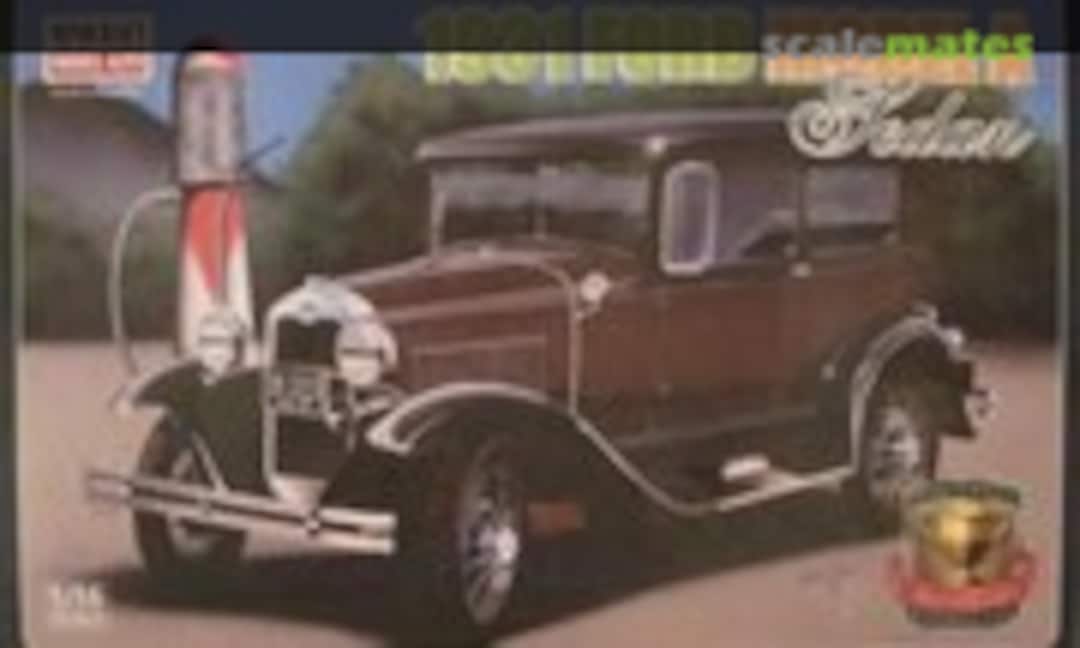 1:16 1931 Ford Model A Sedan (Minicraft Model Kits 11211)
