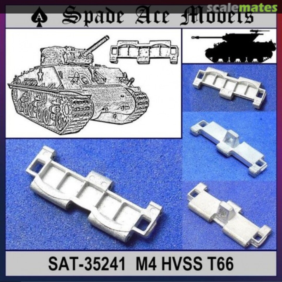 Boxart M4 HVSS T66 SAT-35241 Spade Ace Models Boxart M4 HVSS T66 SAT-35241 Spade Ace Models