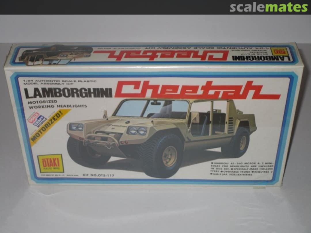Boxart Lamborghini Cheetah OT3-117 Otaki/Scale Craft Boxart Lamborghini Cheetah OT3-117 Otaki/Scale Craft