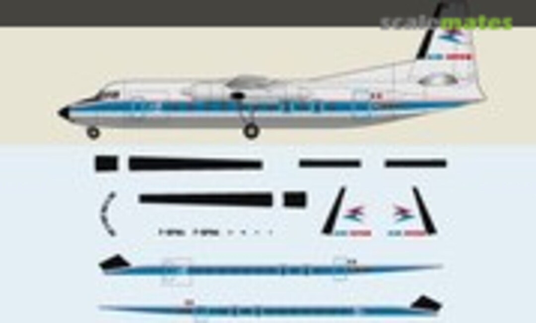 1:144 Fokker F27-500 Friendship (F-RSIN FR14078)