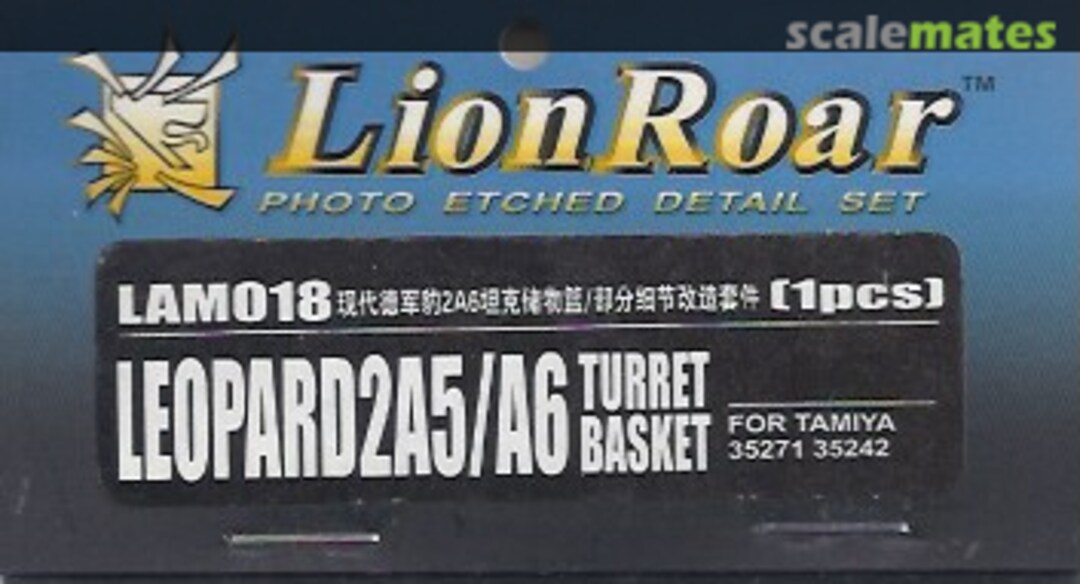 Boxart Leopard 2A5/A6 Turret Basket LAM 018 Lion Roar Boxart Leopard 2A5/A6 Turret Basket LAM 018 Lion Roar