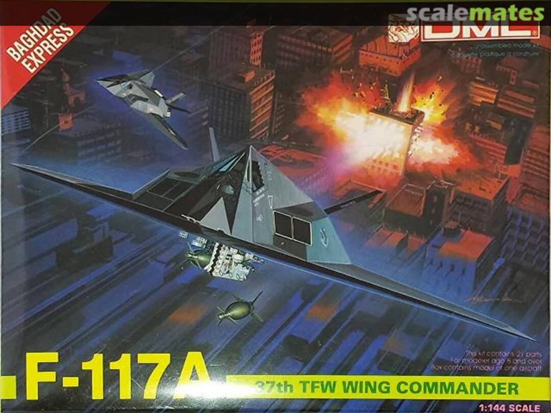 Boxart F-117A 4567 DML