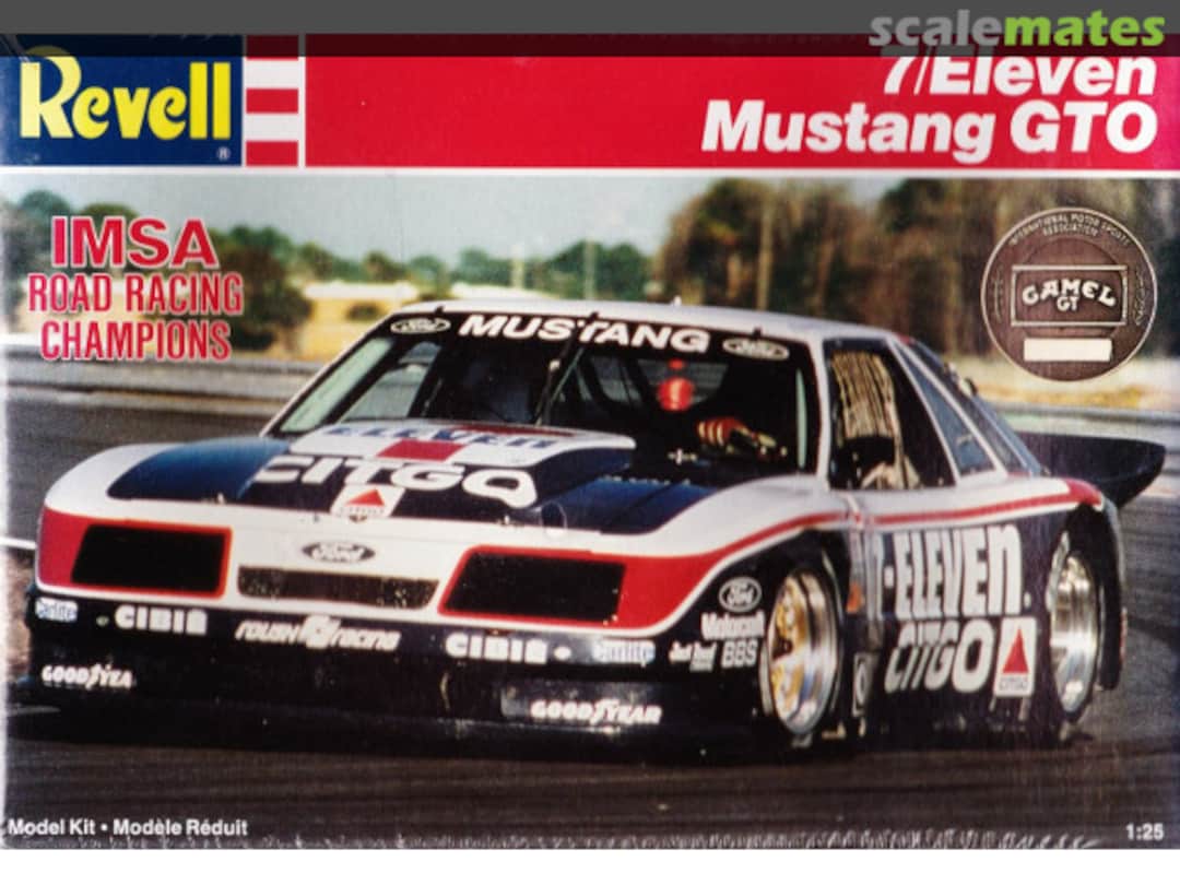 Boxart 7/Eleven Mustang GTO 7153 Revell Boxart 7/Eleven Mustang GTO 7153 Revell