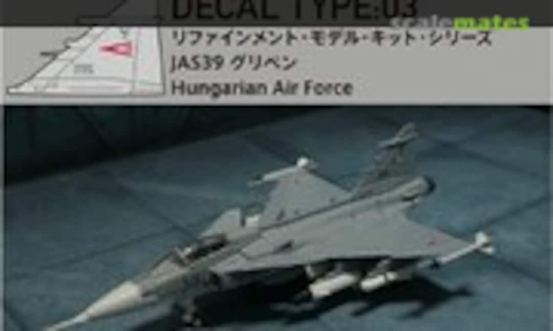 1:144 JAS39 Gripen Decal Type:03 Hungarian Air Force (HMA Garage RMKS-GR03)