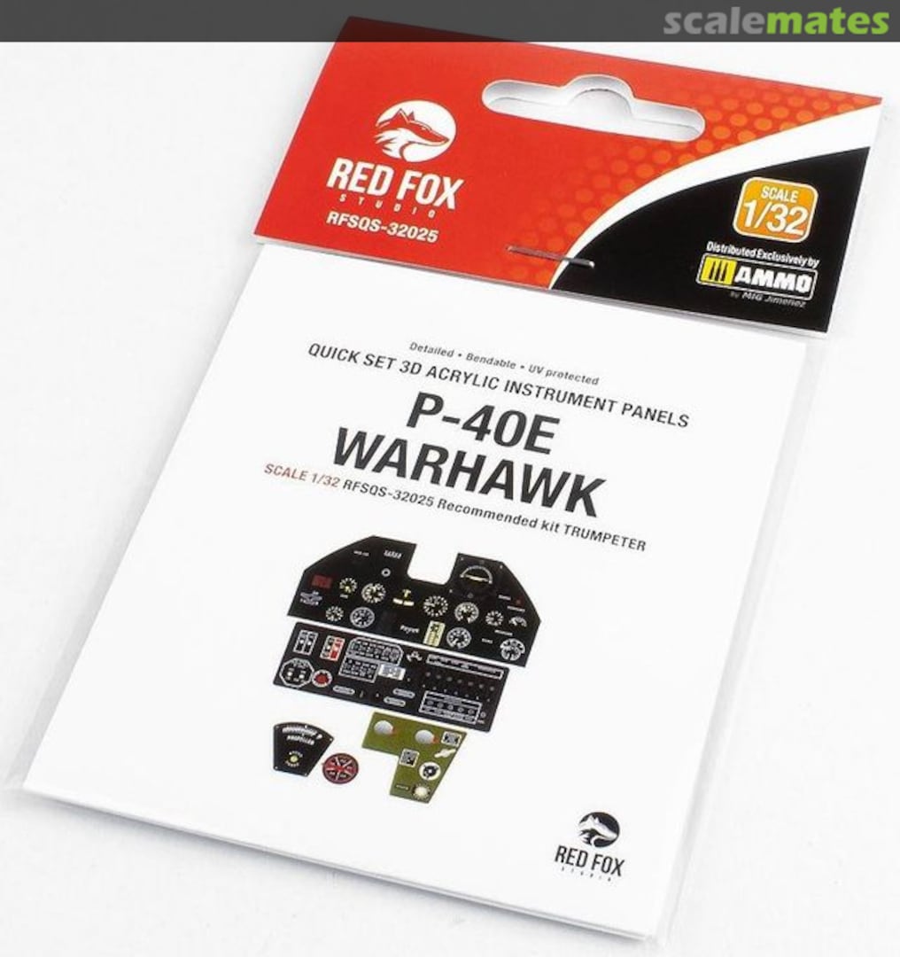 Boxart P-40E Warhawk RFSQS-32025 Red Fox Studio Boxart P-40E Warhawk RFSQS-32025 Red Fox Studio