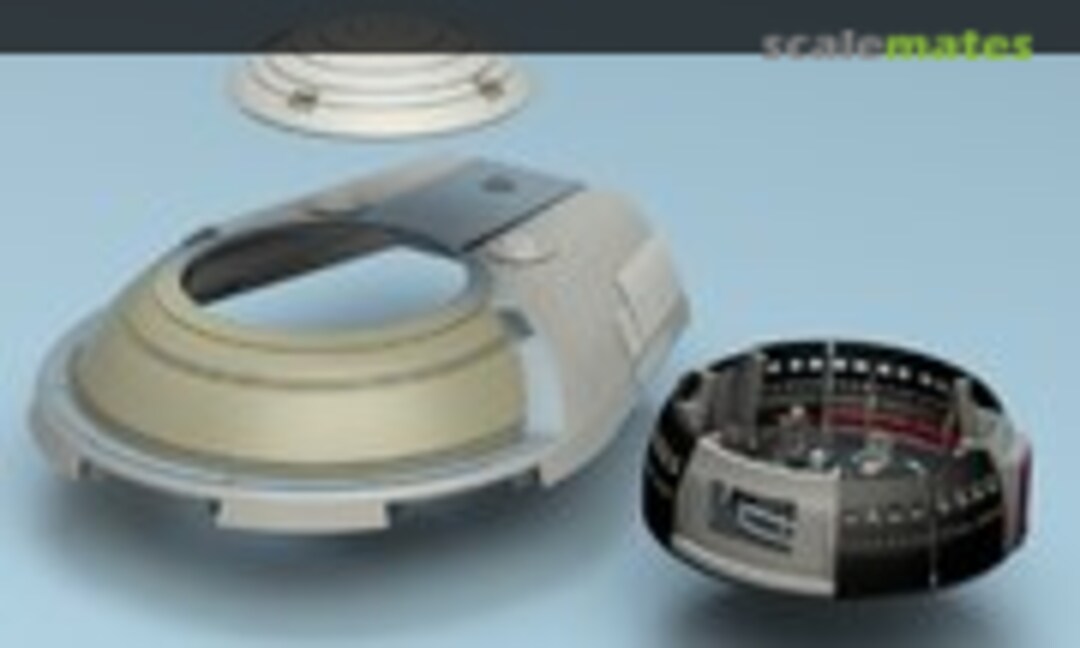 1:350 TUC Refit Bridge Interior/Exterior Set (Spaceways Parts J5TNYAE62) J5TNYAE62