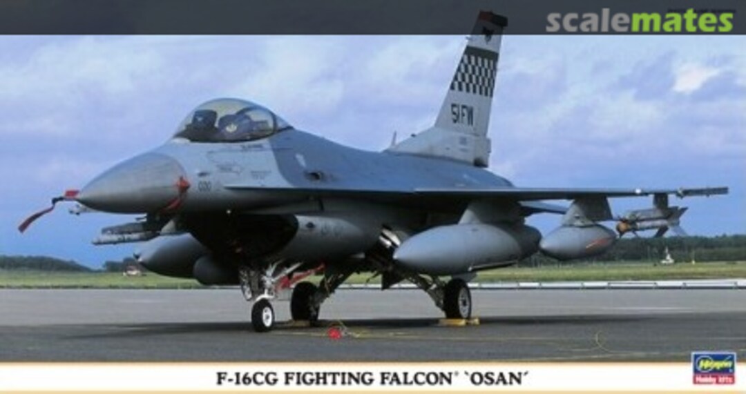 Boxart F-16CG Fighting Falcon `Osan´ 09826 Hasegawa Boxart F-16CG Fighting Falcon `Osan´ 09826 Hasegawa