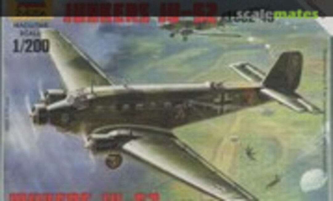 1:200 Junkers Ju 52 (Zvezda 6139)