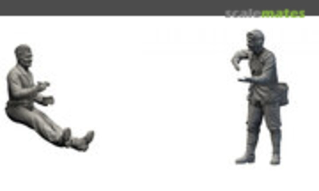 1:48 Soviet pilot and serviceman (Arma Models AM48264) AM48264