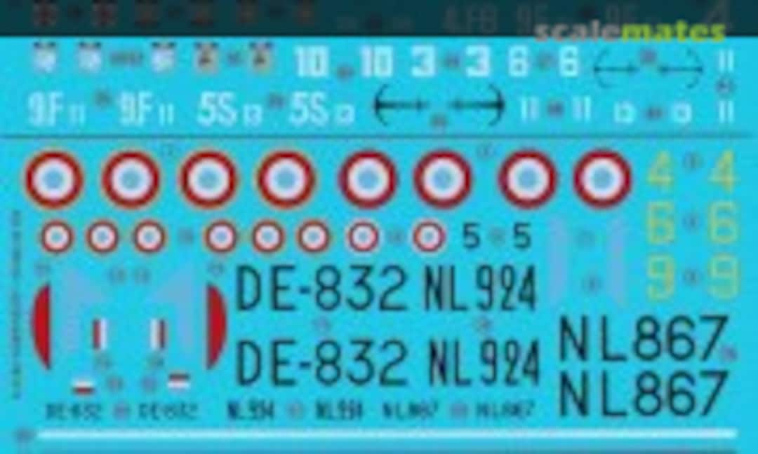 1:72 D.H.82 Tiger Moth & Avenger (Model Art Decal System 72/079) 72/079