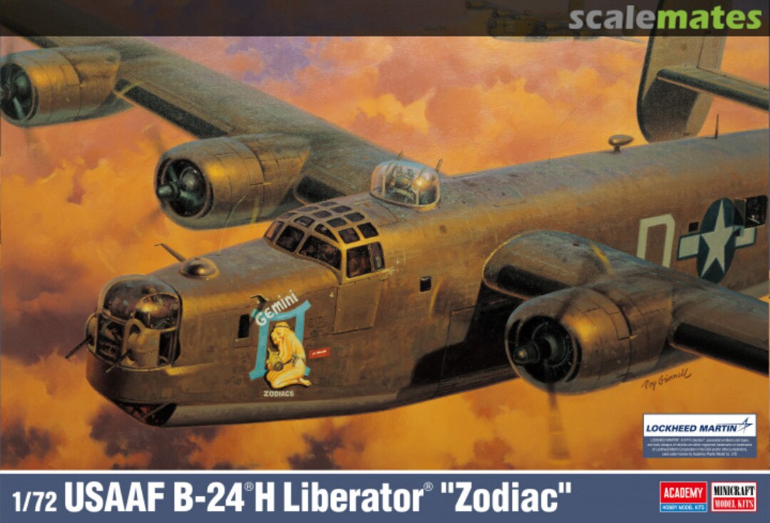 Boxart B-24 H Liberator 12584 Academy Boxart B-24 H Liberator 12584 Academy
