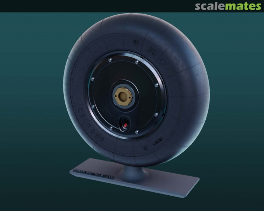 Boxart Messerschmitt Bf 109 Wheel - stand alone AND055 ANYZ