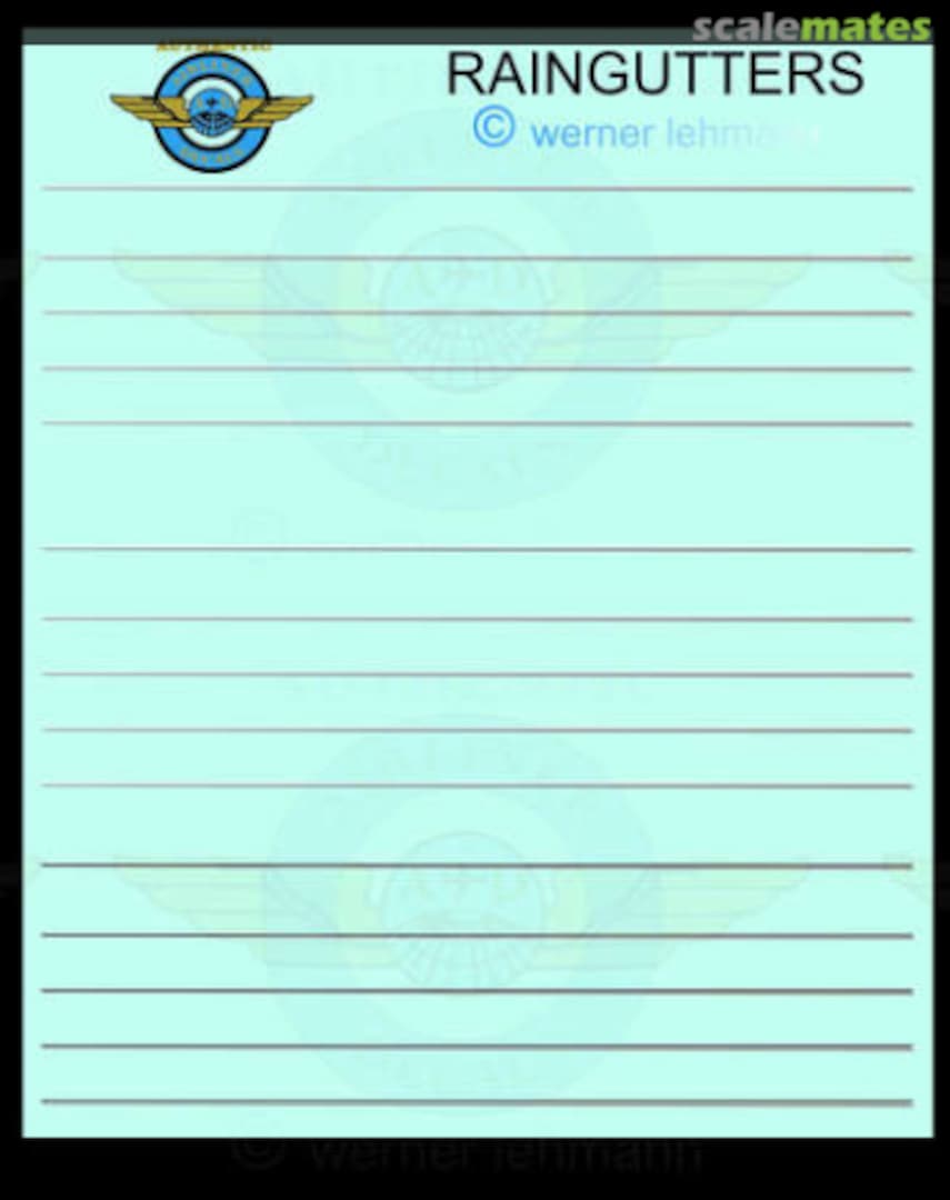 Boxart 3D Rain Gutter decals Rain gutters Authentic Airliners Boxart 3D Rain Gutter decals Rain gutters Authentic Airliners